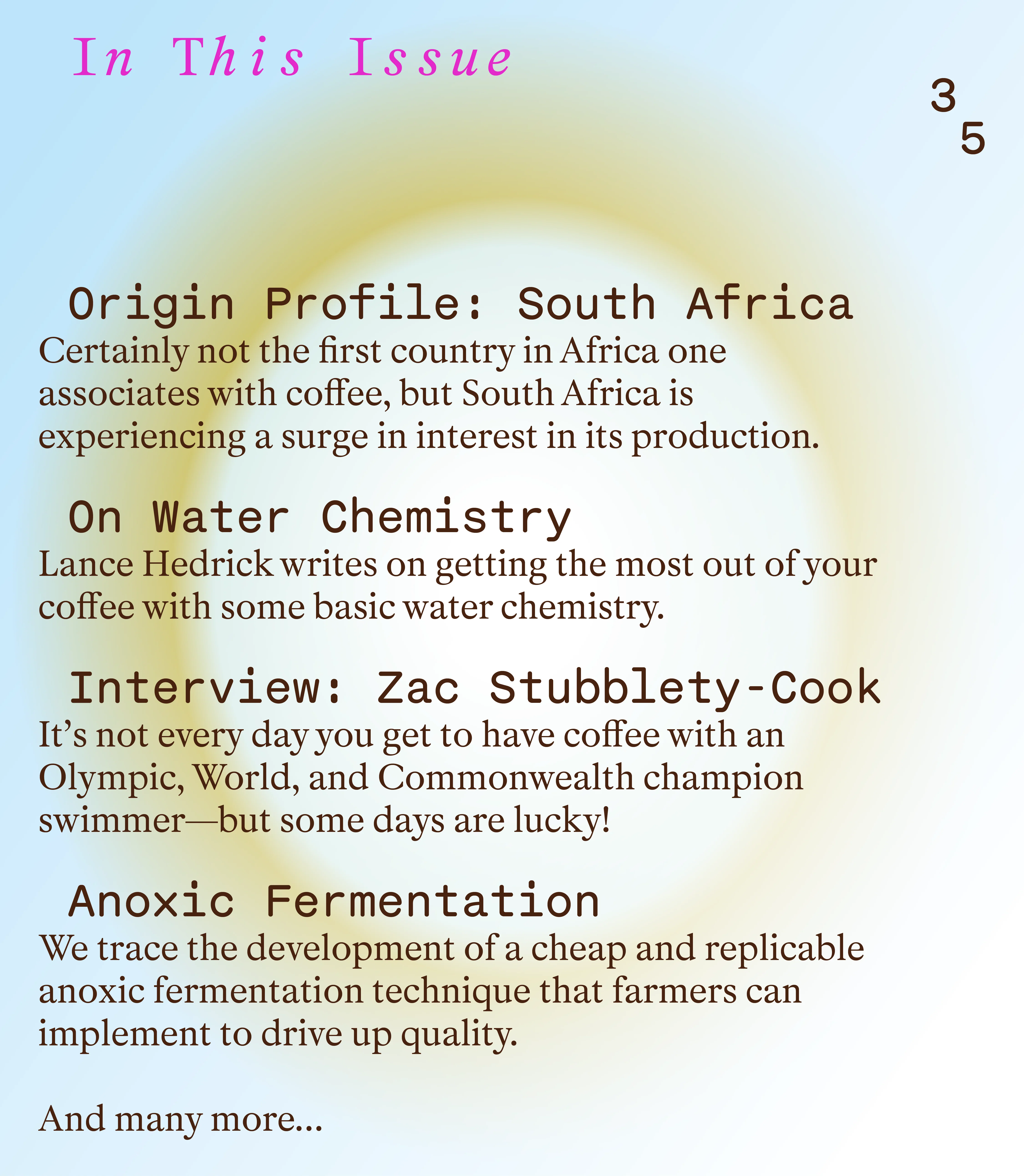 Issue 35: Ripples, Reflections & Coffee - Image 7